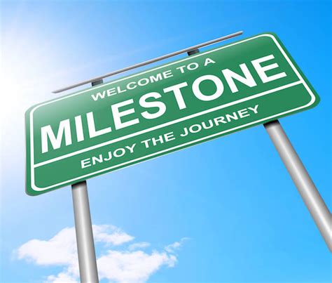 Another major Milestone we .